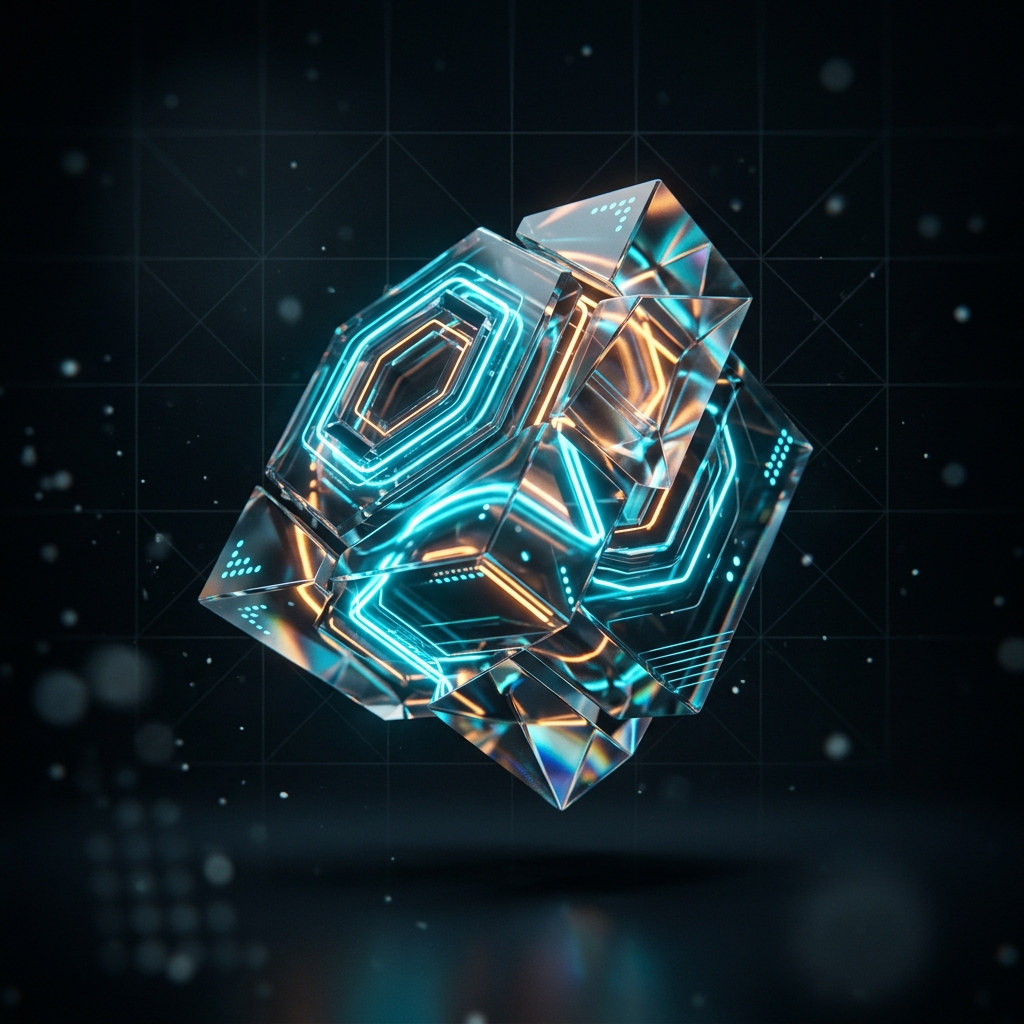 Abstract AI visual